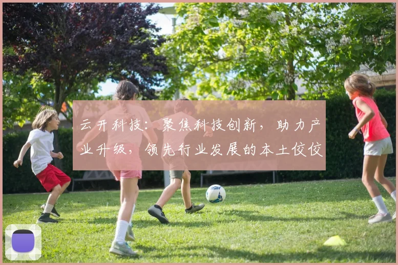 云开科技：聚焦科技创新，助力产业升级，领先行业发展的本土佼佼者